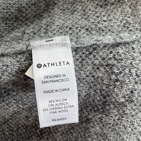 Athleta Alpaca Merino Wool Undercover Camo Sweater - Picture 10 of 11